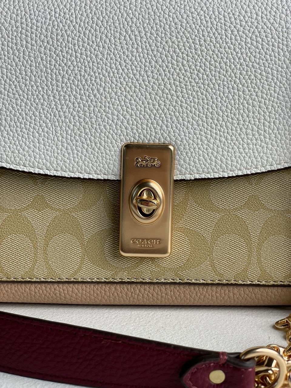 Coach Lane Shoulder Bag In Colorblock Signature Canvas - 12