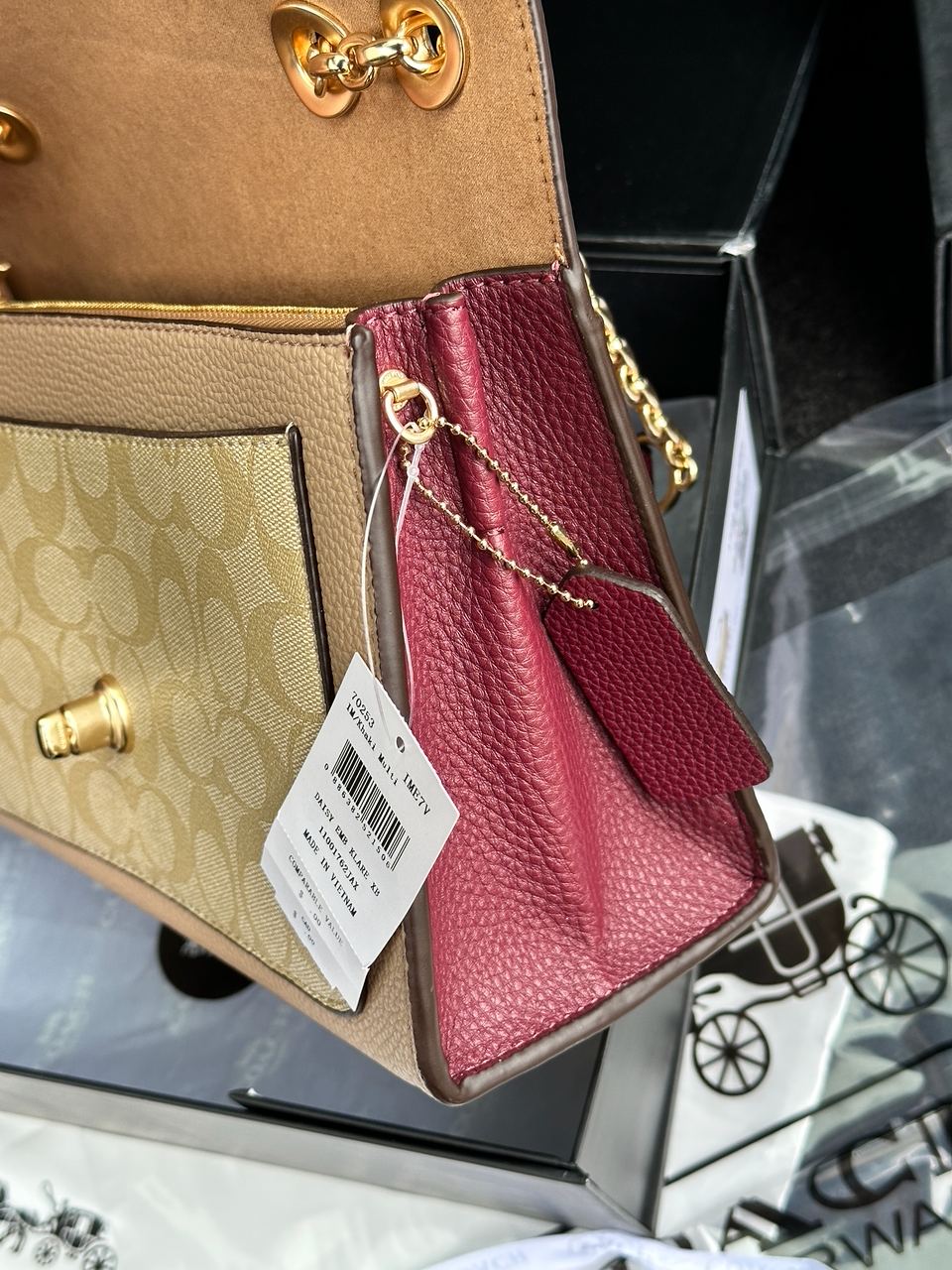 Coach Lane Shoulder Bag In Colorblock Signature Canvas - 21