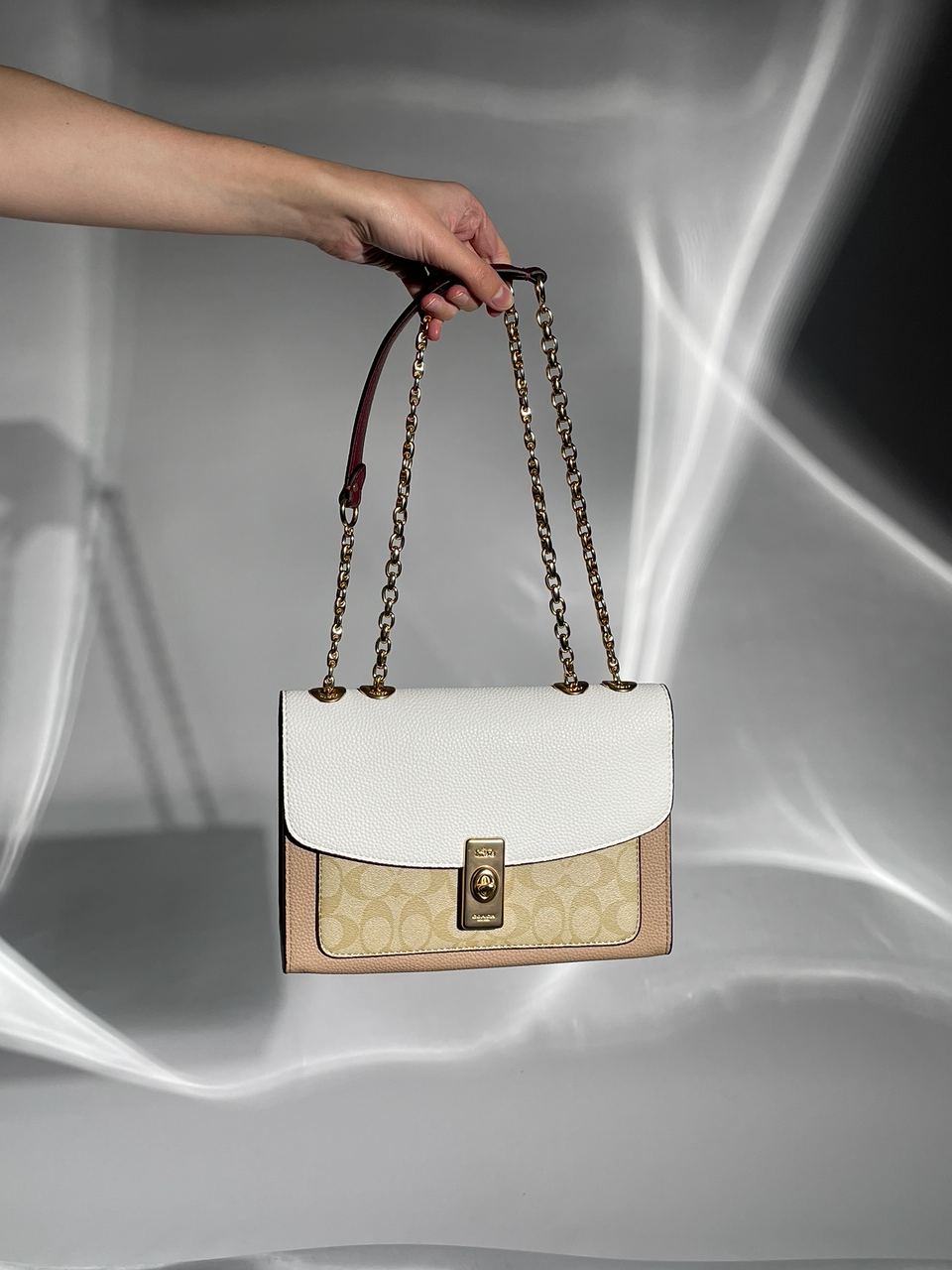 Coach Lane Shoulder Bag In Colorblock Signature Canvas - 8