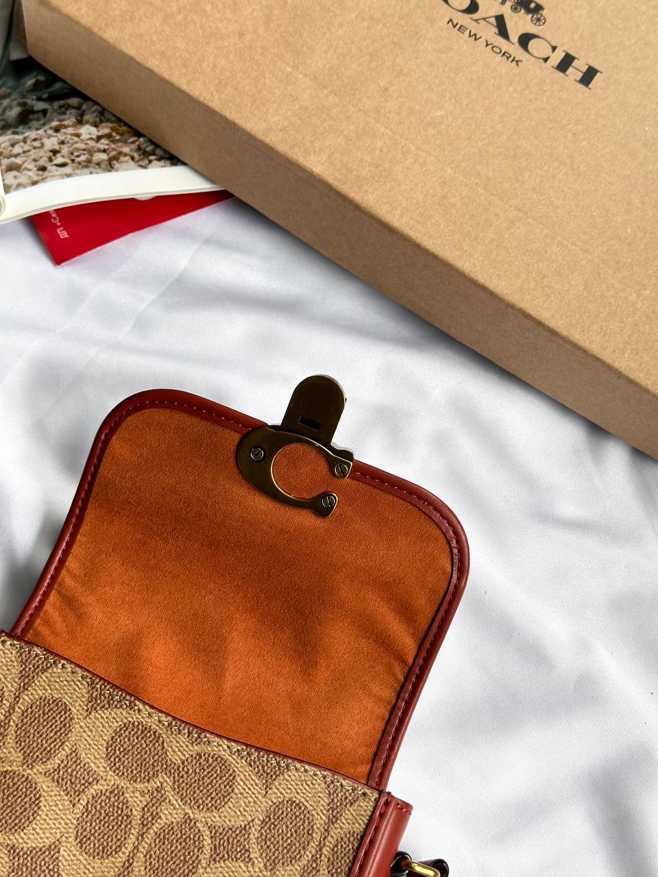 Coach Lock Crossbody In Signature Canvas - 7