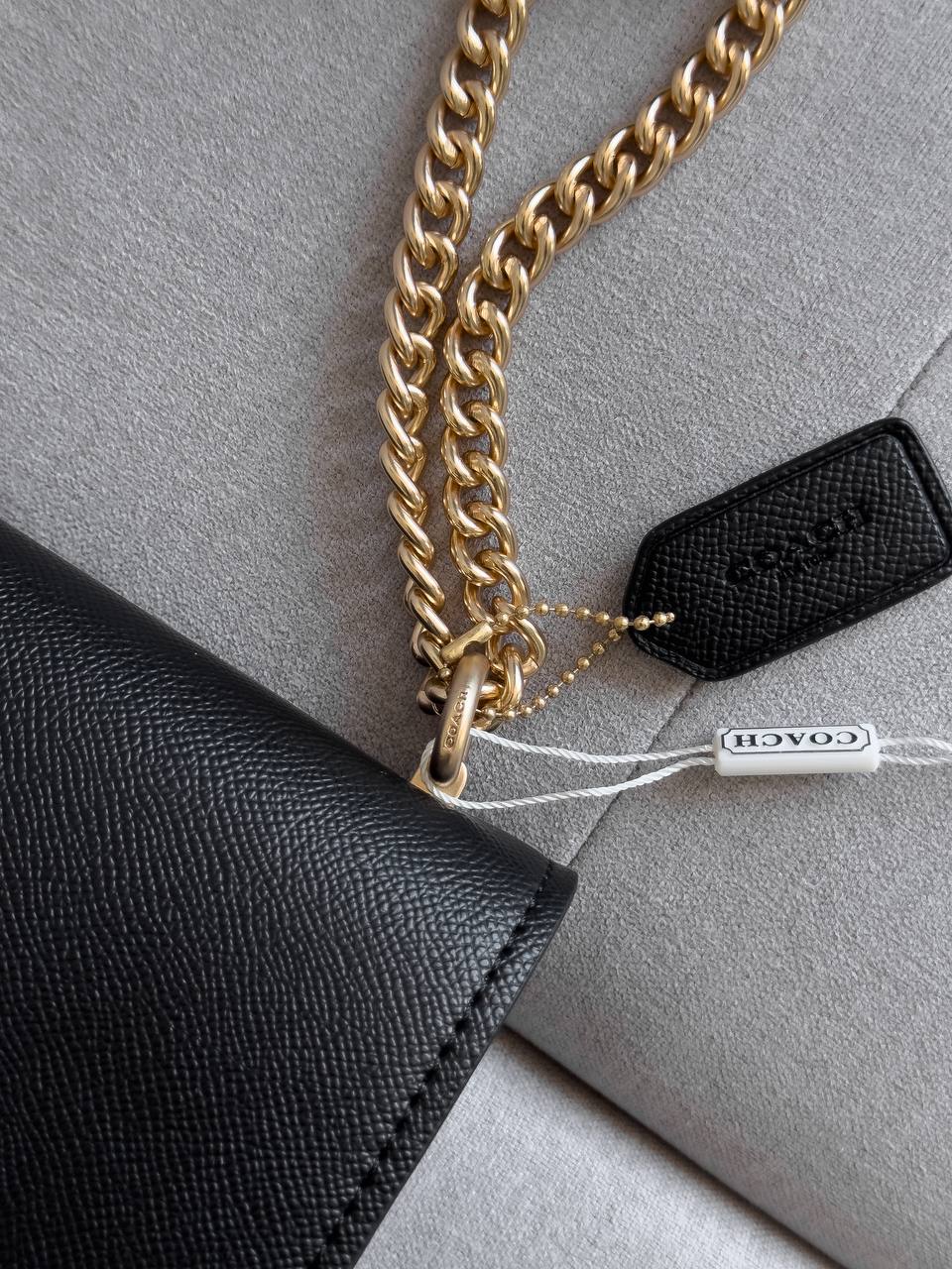 Coach Mini Klare Crossbody Black/Gold - 14