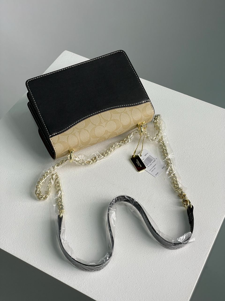 Coach Mini Klare Crossbody in Signature Canvas Beige/Brown - 7