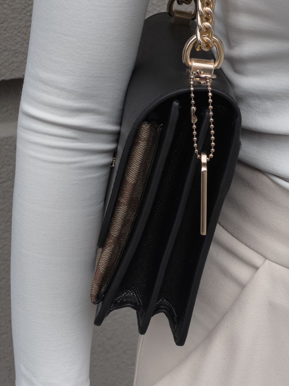 Coach Mini Klare Crossbody In Signature Canvas Brown - 15