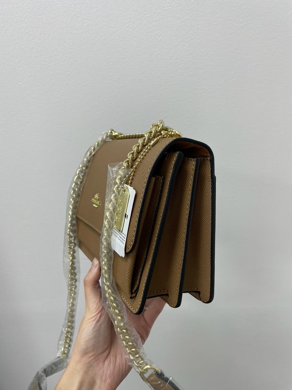 Coach Mini Klare Crossbody in Signature Canvas Total Beige - 13