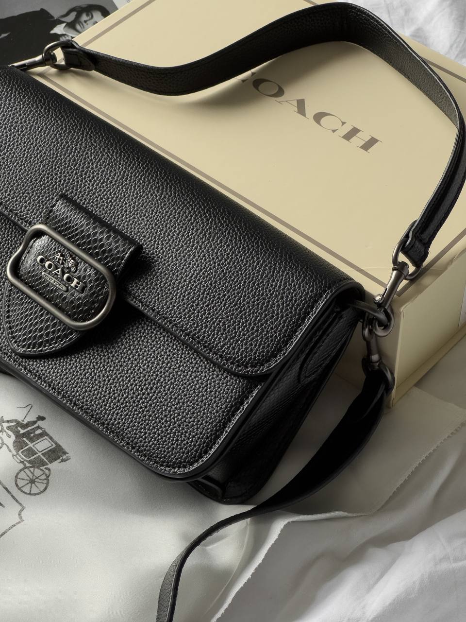 Coach Morgan Bag Black - 10