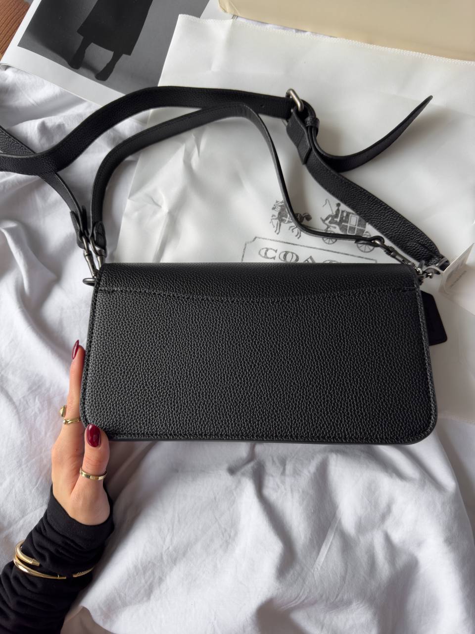 Coach Morgan Bag Black - 11