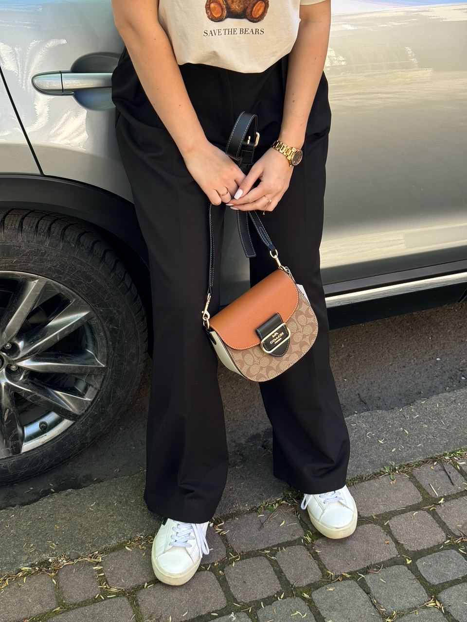 Coach Morgan Saddle Bag In Colorblock Signature Canvas - 7