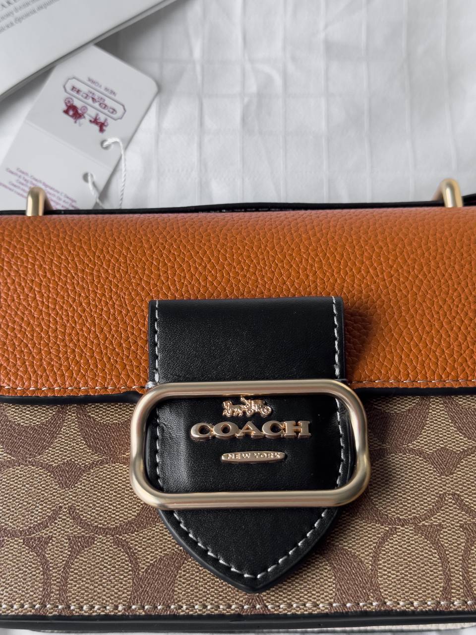 Coach Morgan Shoulder Bag In Colorblock Signature Canvas - 7