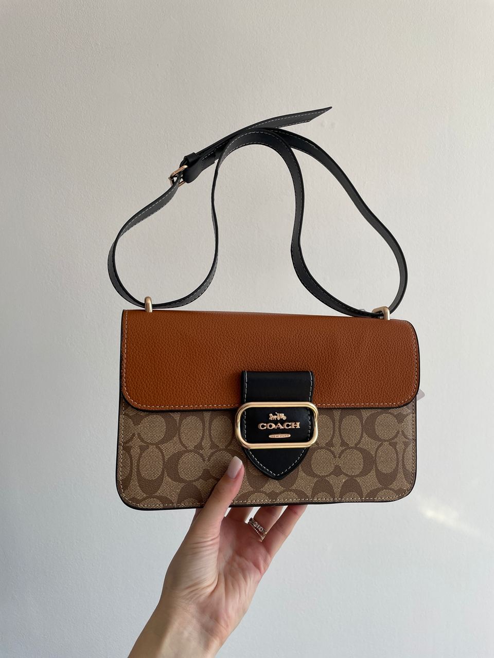 Coach Morgan Shoulder Bag In Colorblock Signature Canvas - 11