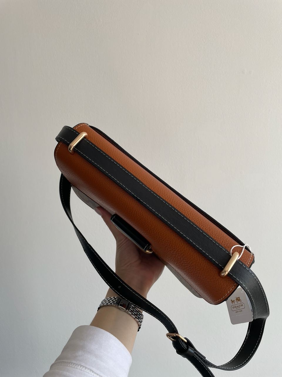 Coach Morgan Shoulder Bag In Colorblock Signature Canvas - 17