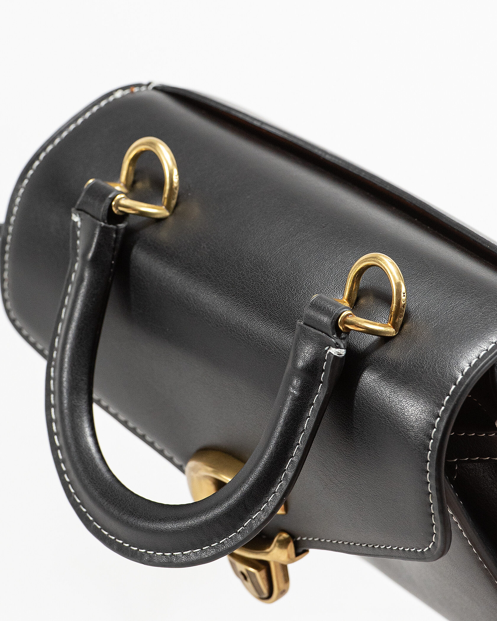 Coach Parker Small Top Handle Bag in Black - 10