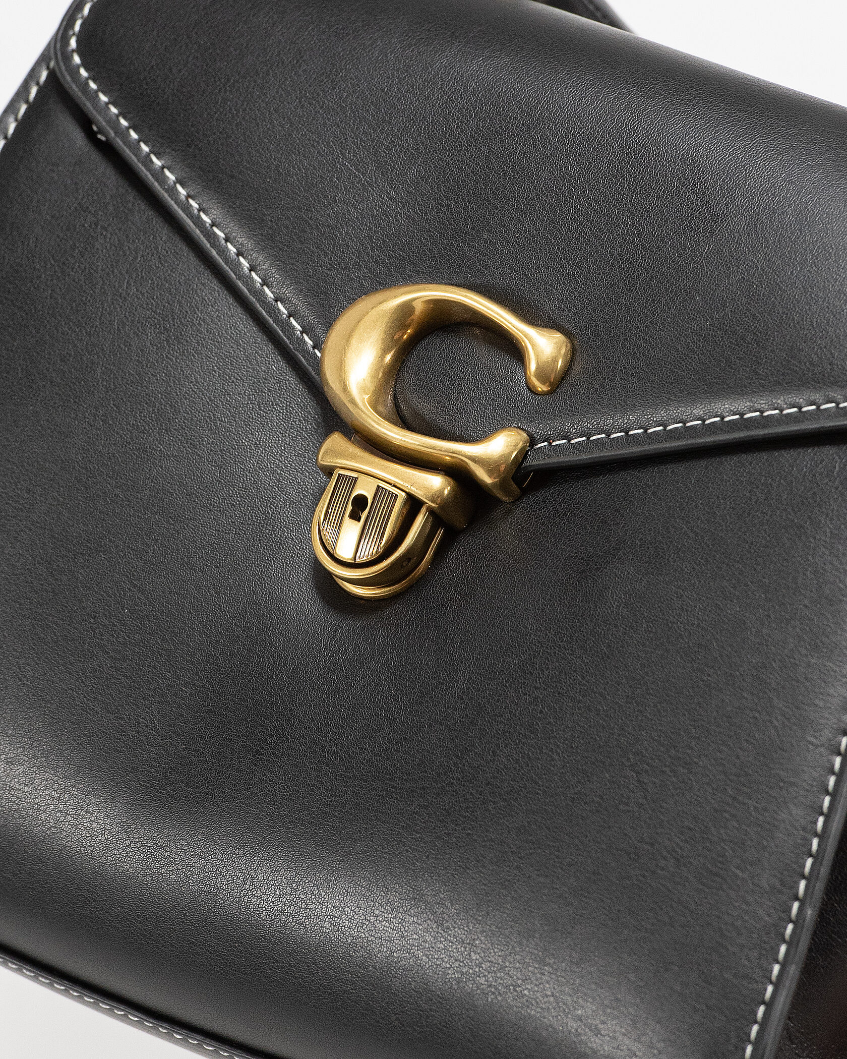 Coach Parker Small Top Handle Bag in Black - 6