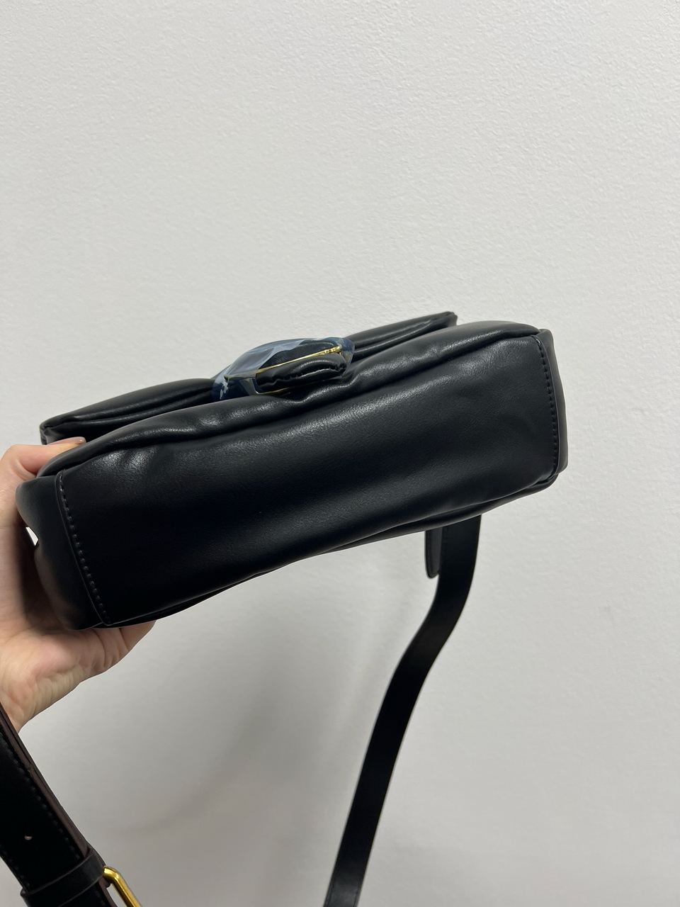 Coach Pillow Tabby 26 Leather Shoulder Bag Black - 15