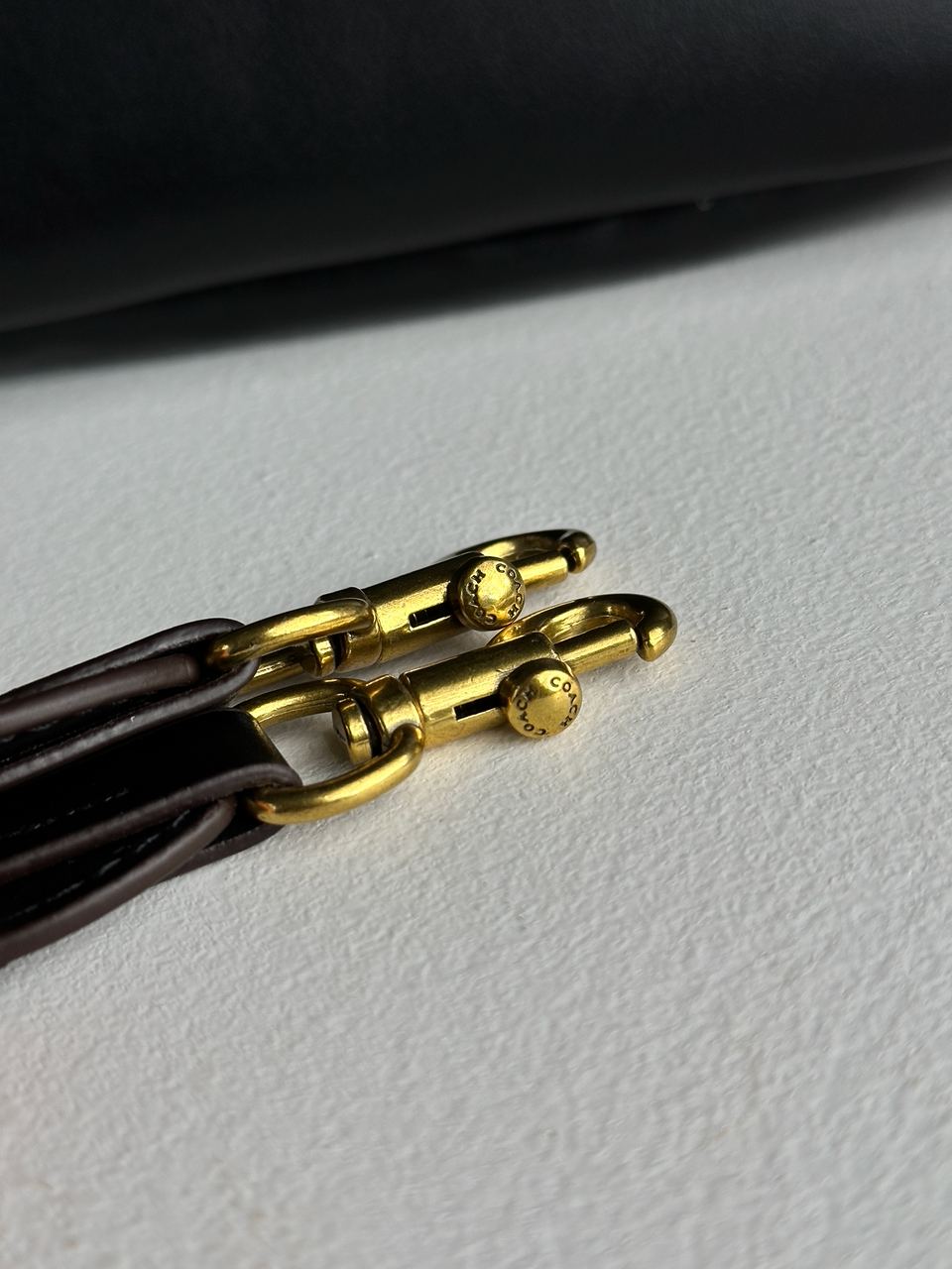 Coach Pillow Tabby 26 Leather Shoulder Bag Black - 23