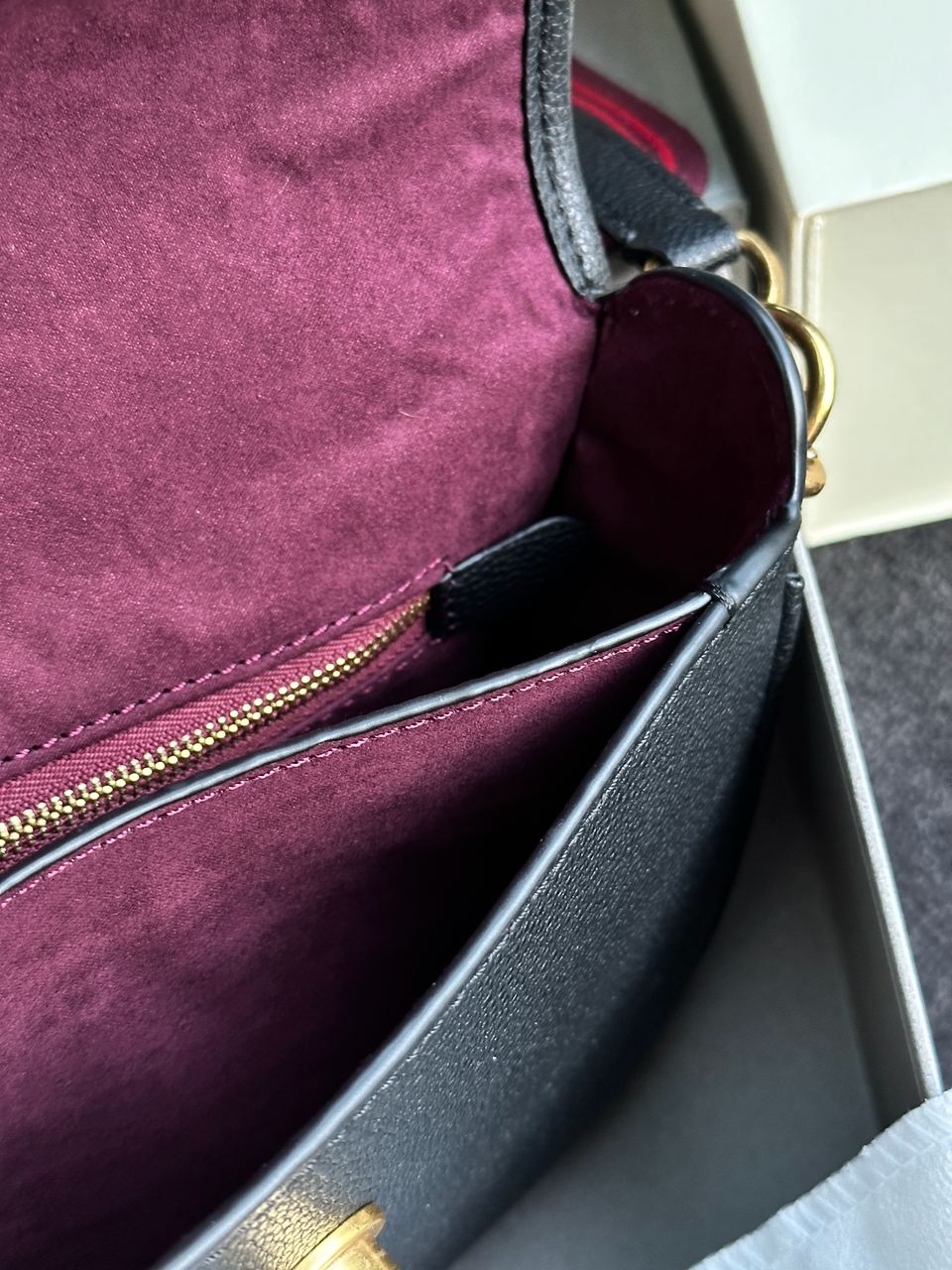 Coach Polished Pebble Willow Saddle Bag Black - 24