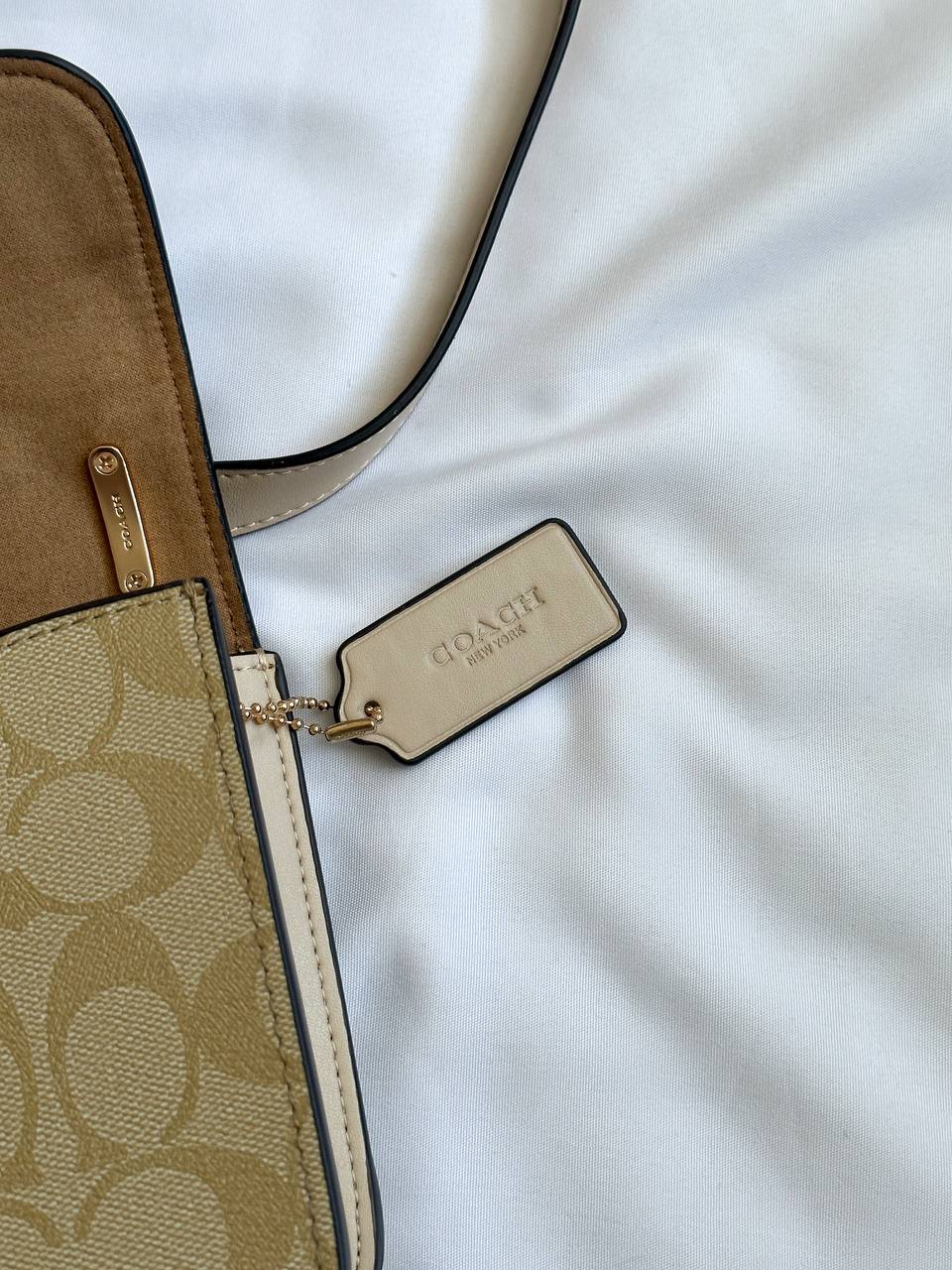 Coach Riley Top Handle 18 In Signature Canvas - 9