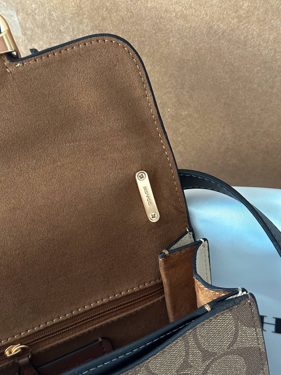 Coach Riley Top Handle 18 In Signature Canvas - 10