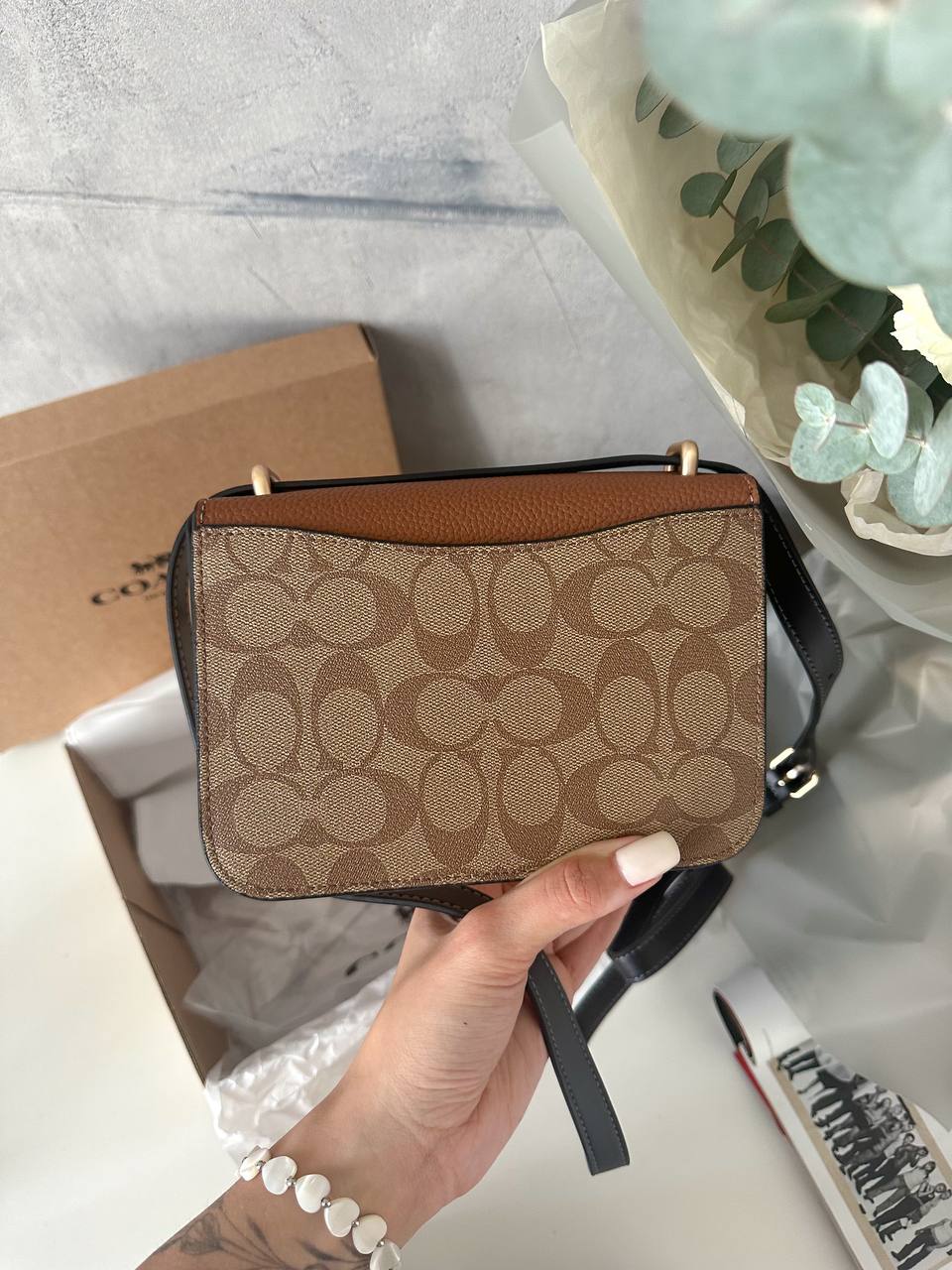 Coach Riley Top Handle 18 In Signature Canvas - 4