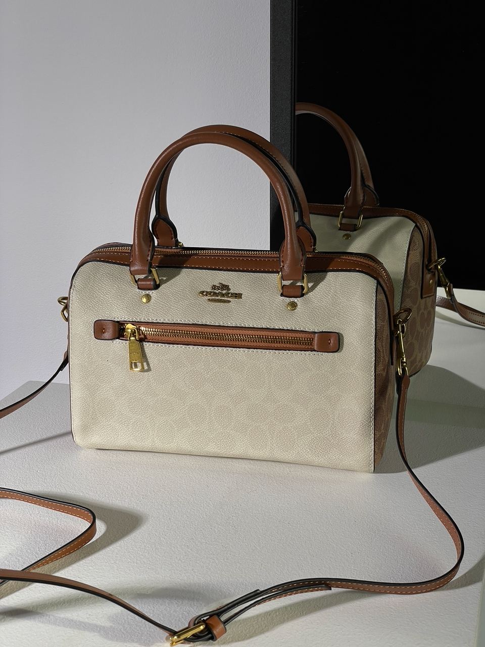 Coach Rowan Satchel In Signature Canvas - 5