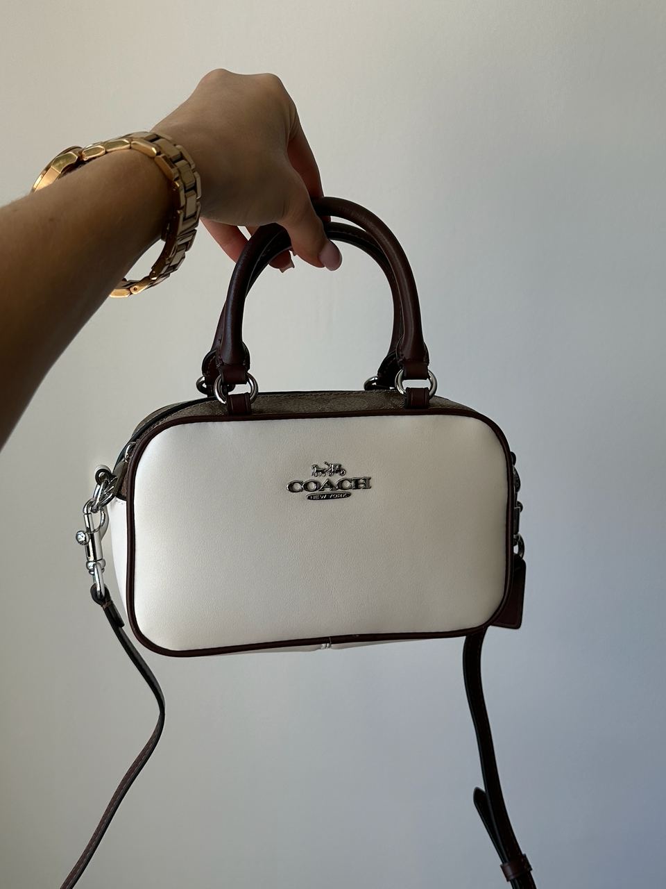 Coach Satchel Crossbody In Signature Colorblock - 3