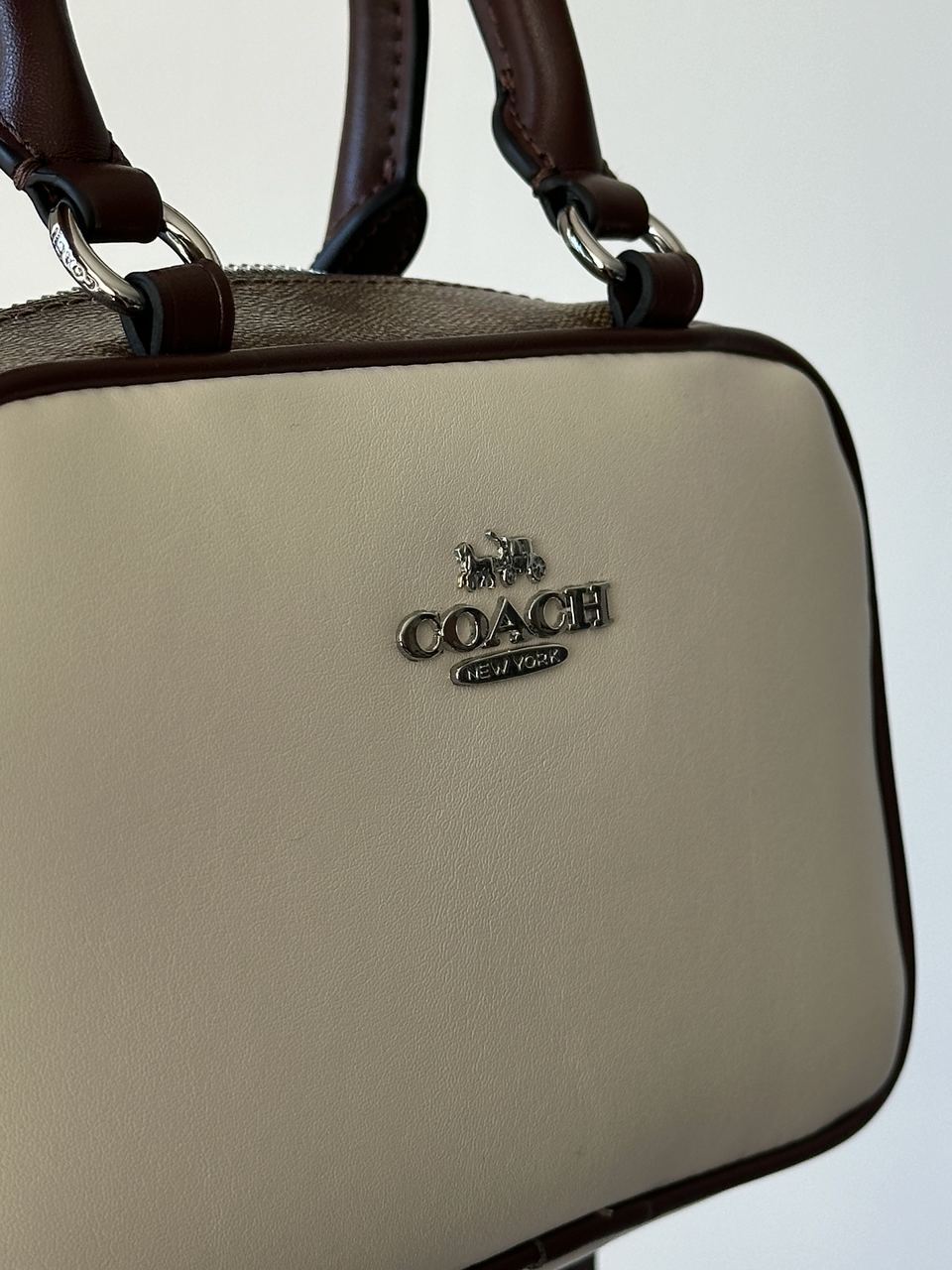 Coach Satchel Crossbody In Signature Colorblock - 4