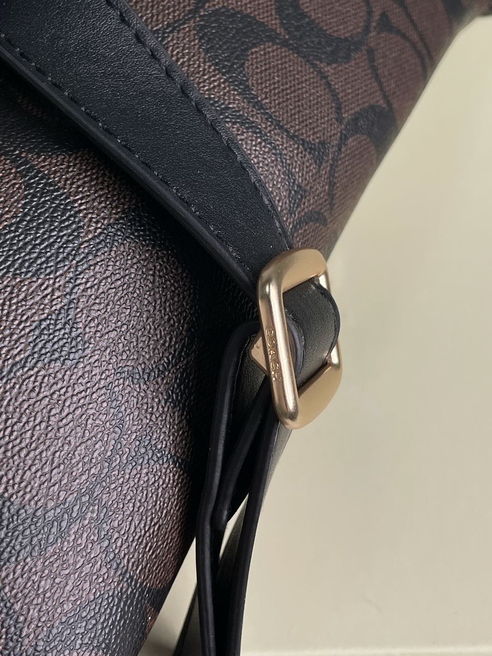 Coach Signature Belt Bag Fanny Pack Brown - 20