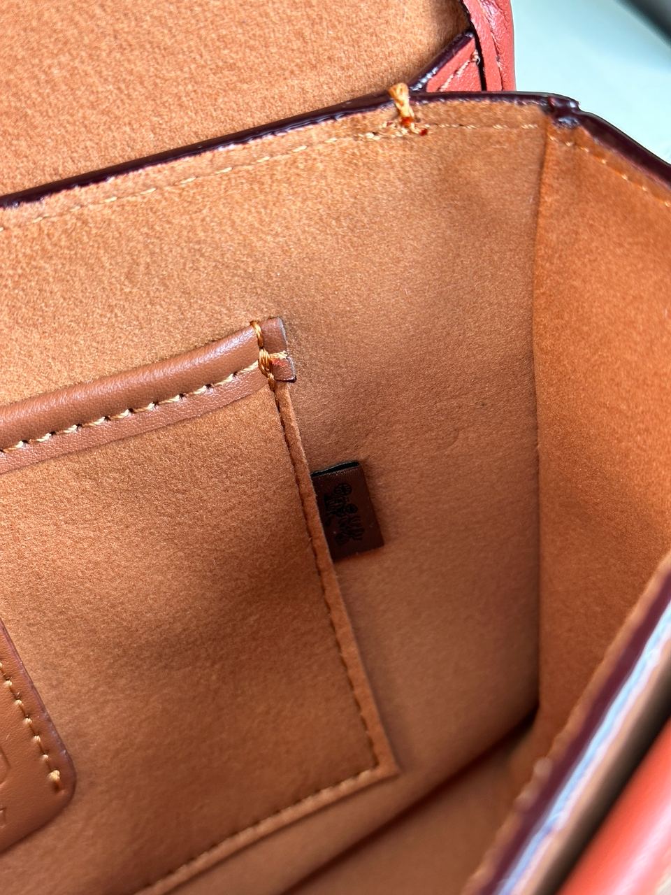 Coach Signature Logo Refined Calf Leather Studio Crossbody Bag - 24