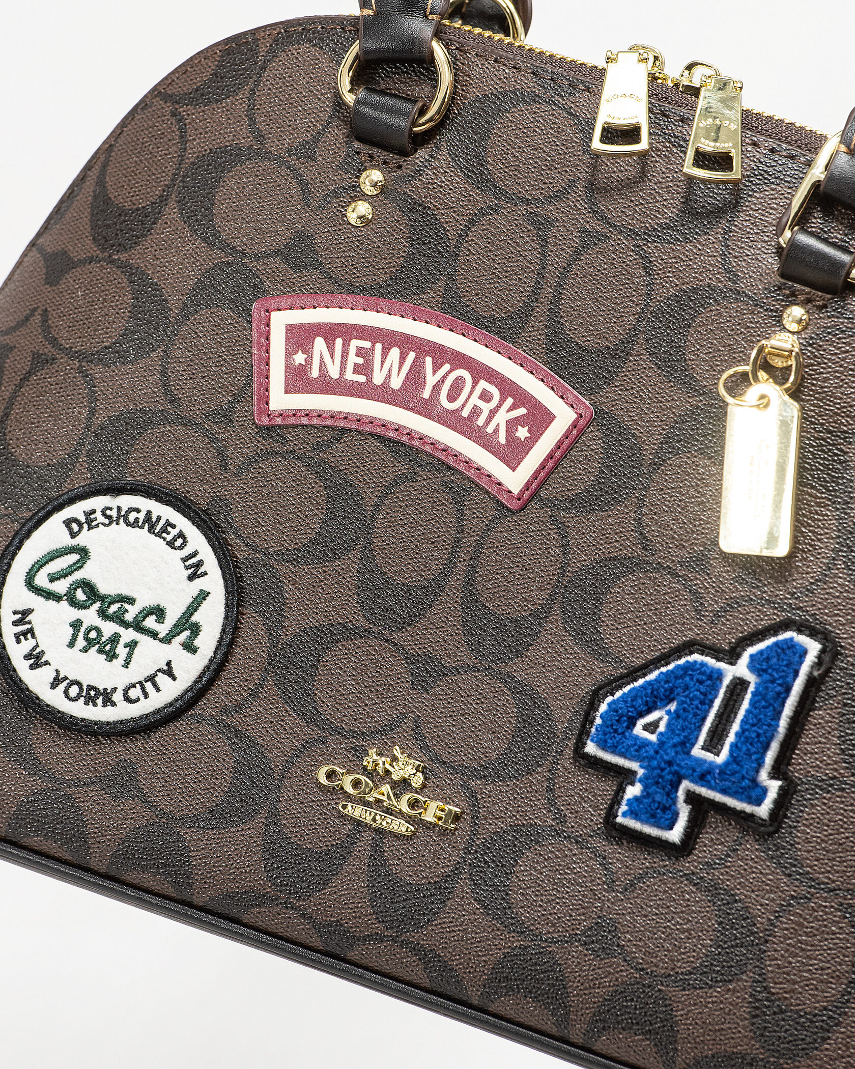 Coach Sullivan Crossbody Bag in Signature Canvas With Patches - 6