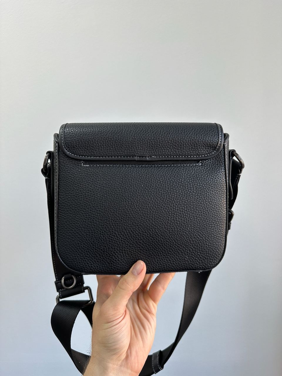 Coach Sullivan Flap Crossbody In Signature Canvas Total Black - 6