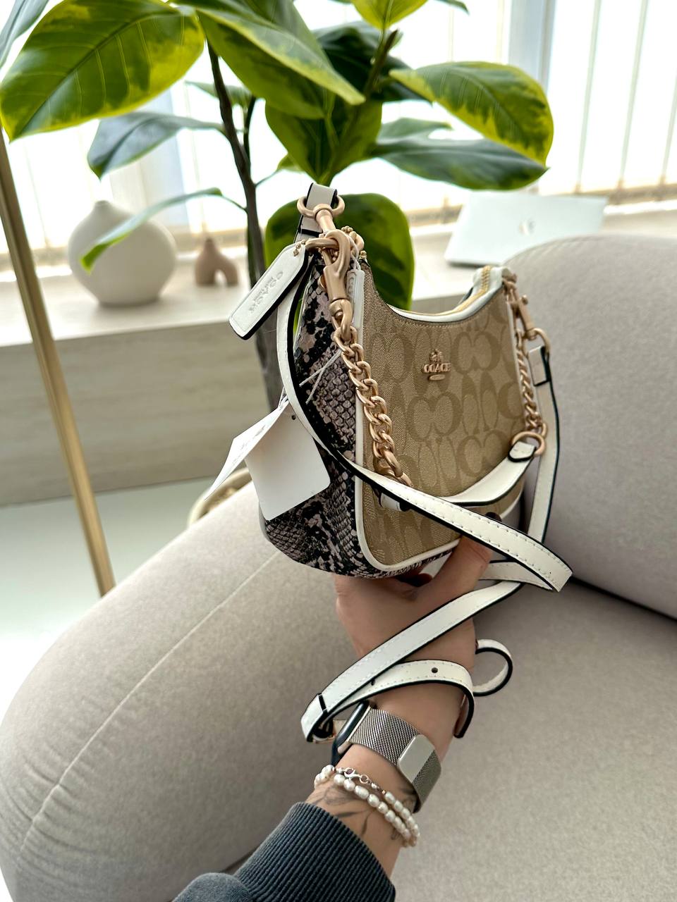 Coach Swinger 20 Signature Canvas - 4