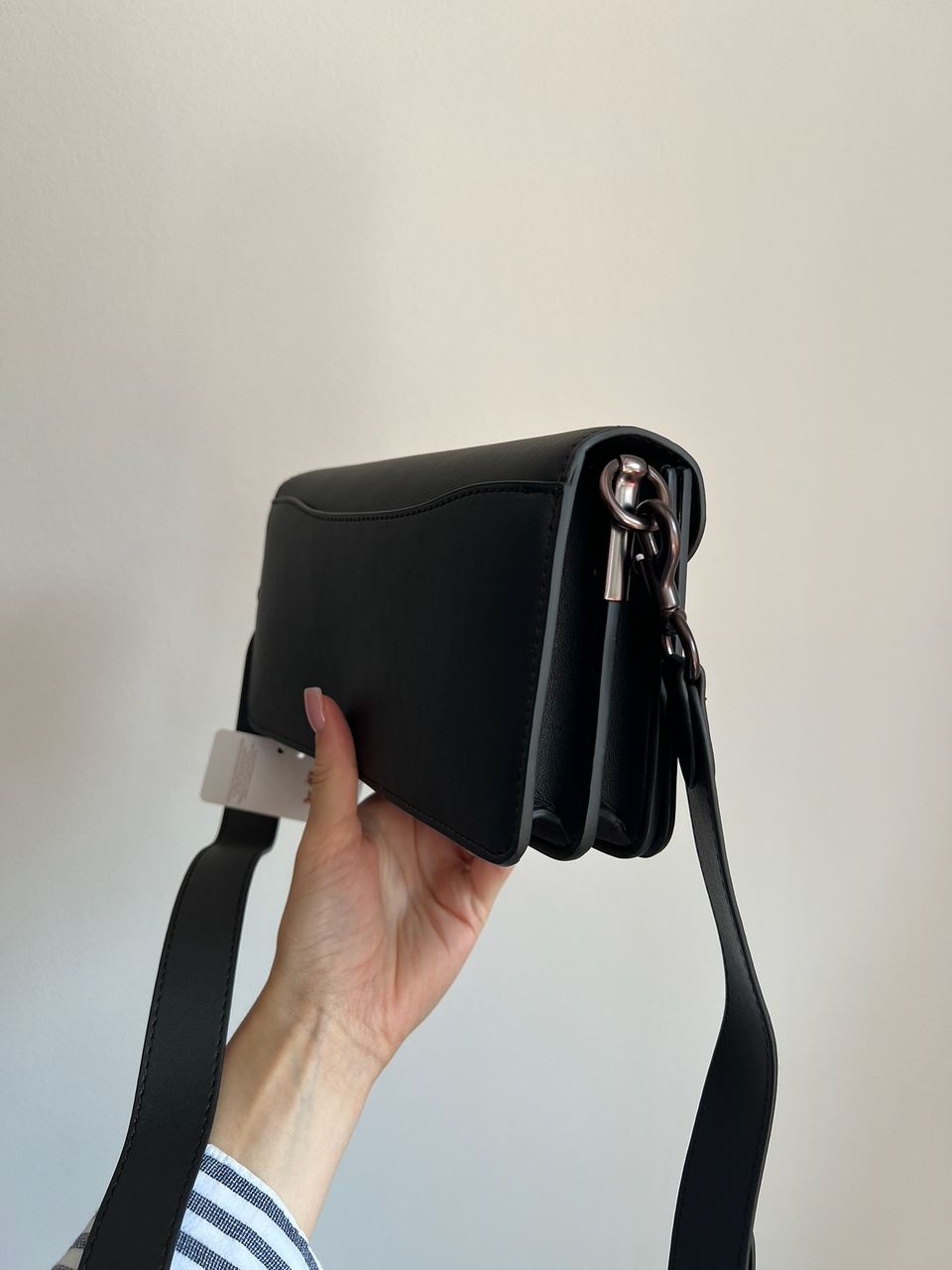 Coach Tabby Black/Grey Shoulder Bag 26 In Signature Canvas - 4