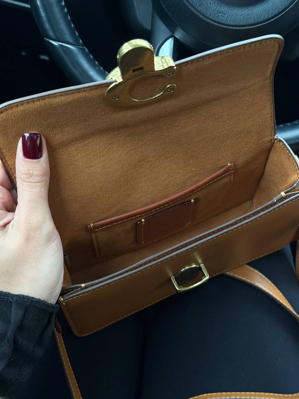 Coach Tabby Chain Clutch in Smooth Leather - 9