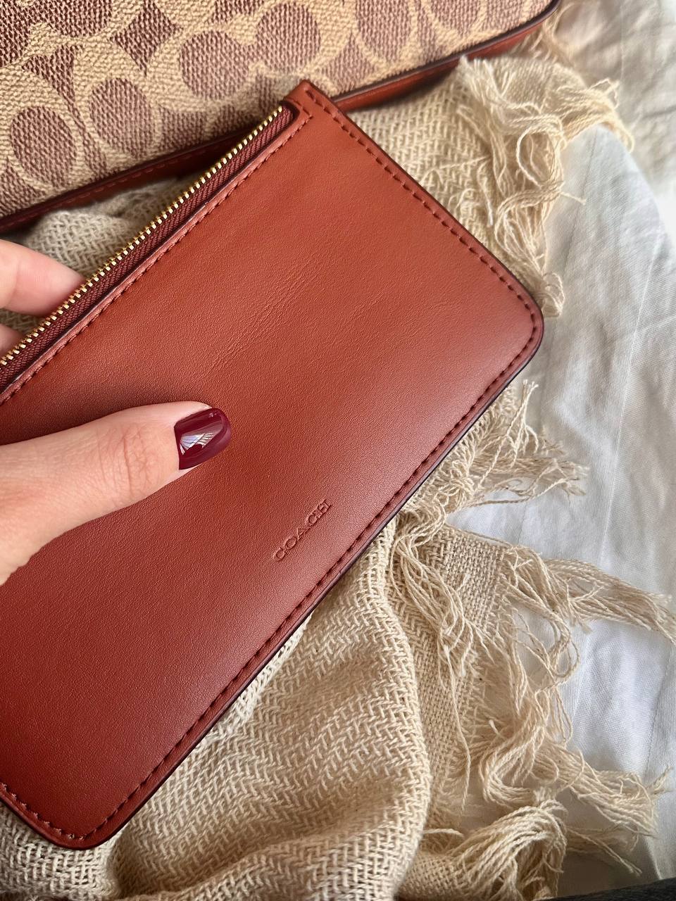 Coach Tabby Chain Crossbody In Signature Canvas - 10