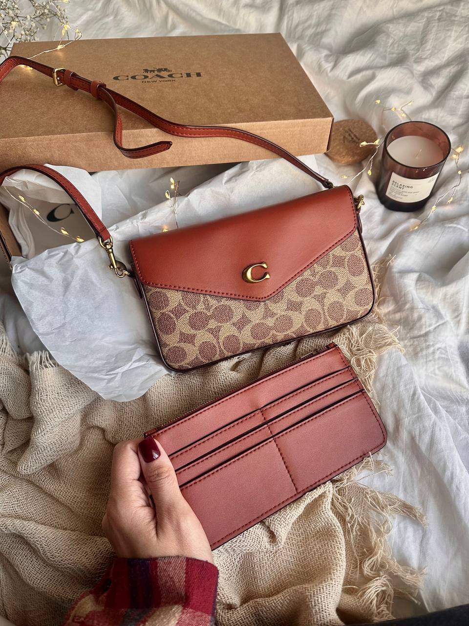 Coach Tabby Chain Crossbody In Signature Canvas - 3