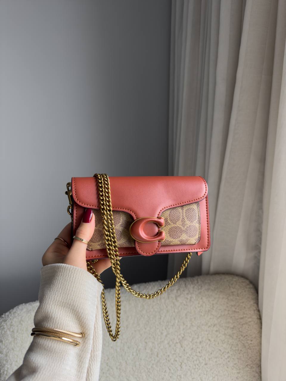 Coach Tabby Crossbody Wristlet In Signature Canvas - 11