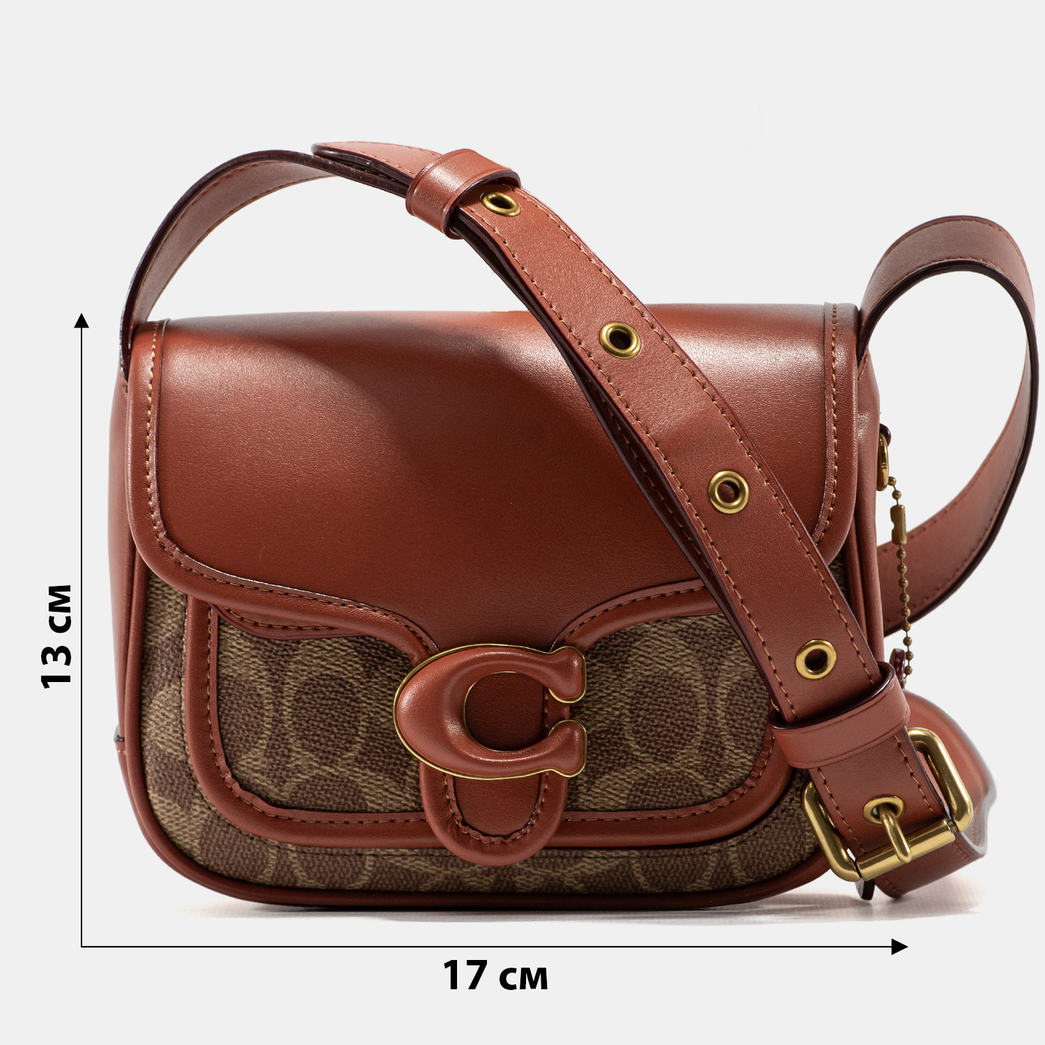 Coach Tabby Messenger In Signature Canvas - 3