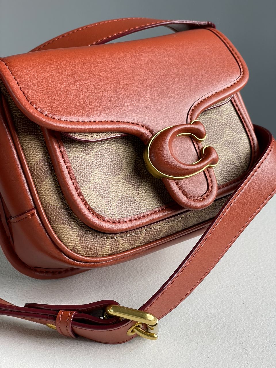 Coach Tabby Messenger In Signature Canvas - 11