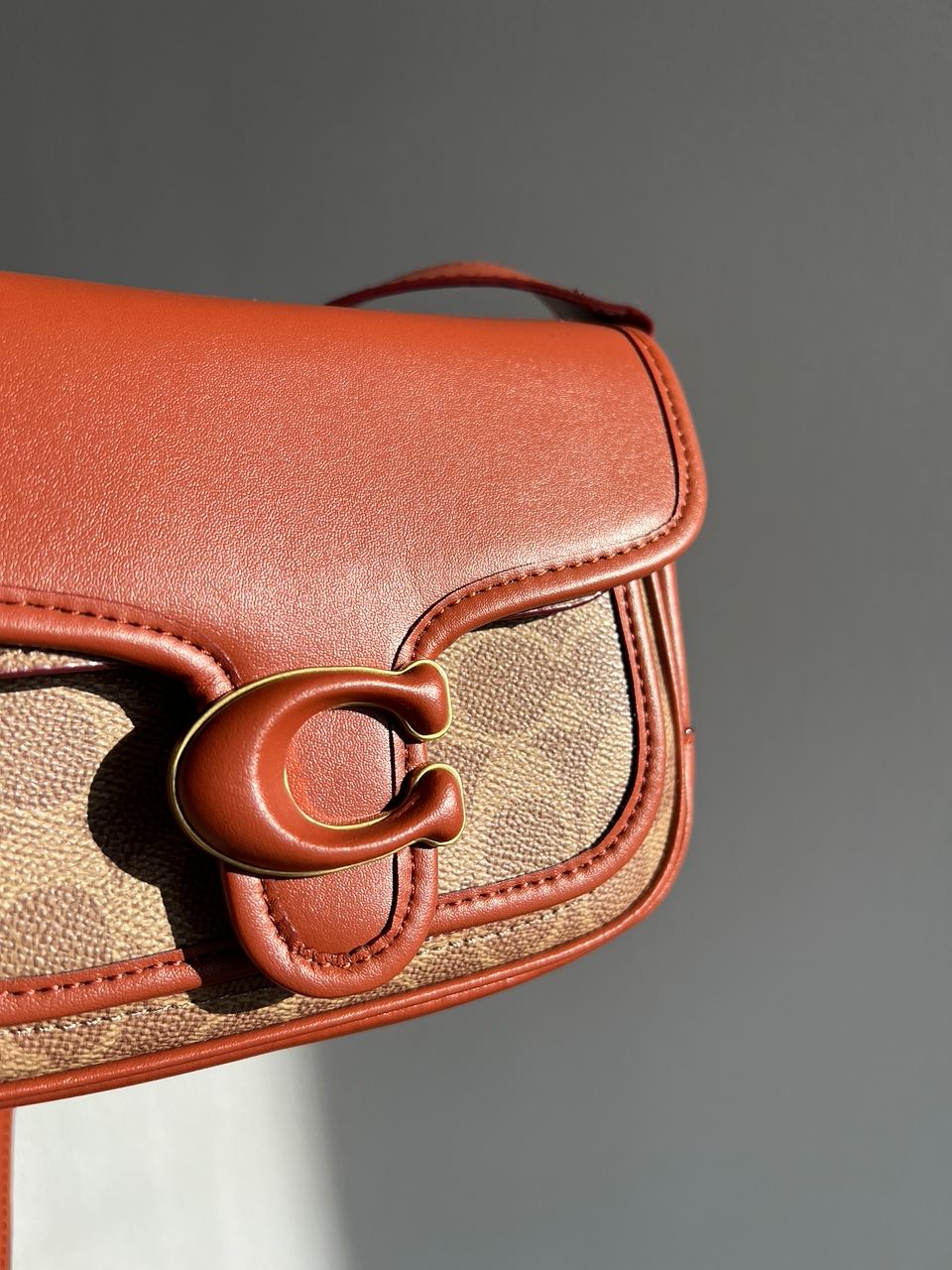 Coach Tabby Messenger In Signature Canvas - 12