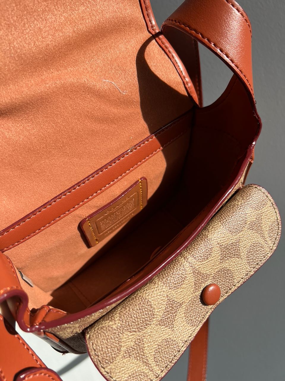 Coach Tabby Messenger In Signature Canvas - 27