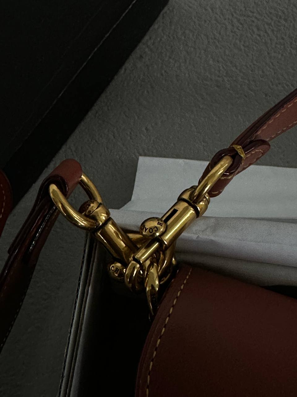 Coach Tabby Red/Beige Shoulder Bag In Signature Canvas - 14