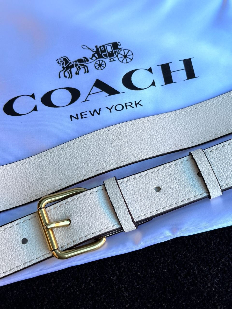 Coach Tabby Shoulder Bag 26 Brass/Chalk - 25