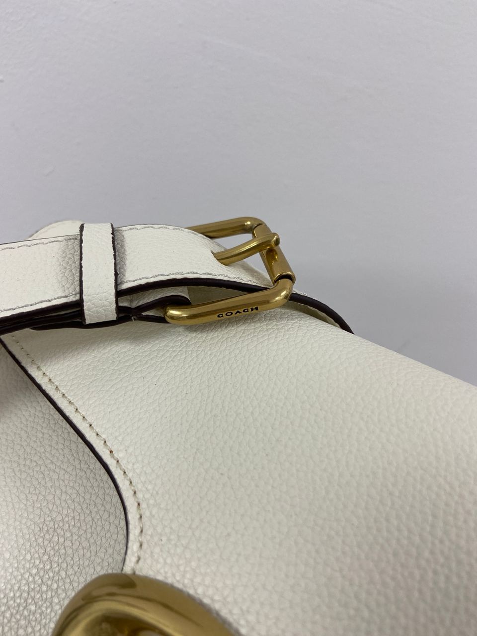 Coach Tabby Shoulder Bag 26 Brass/Chalk - 28