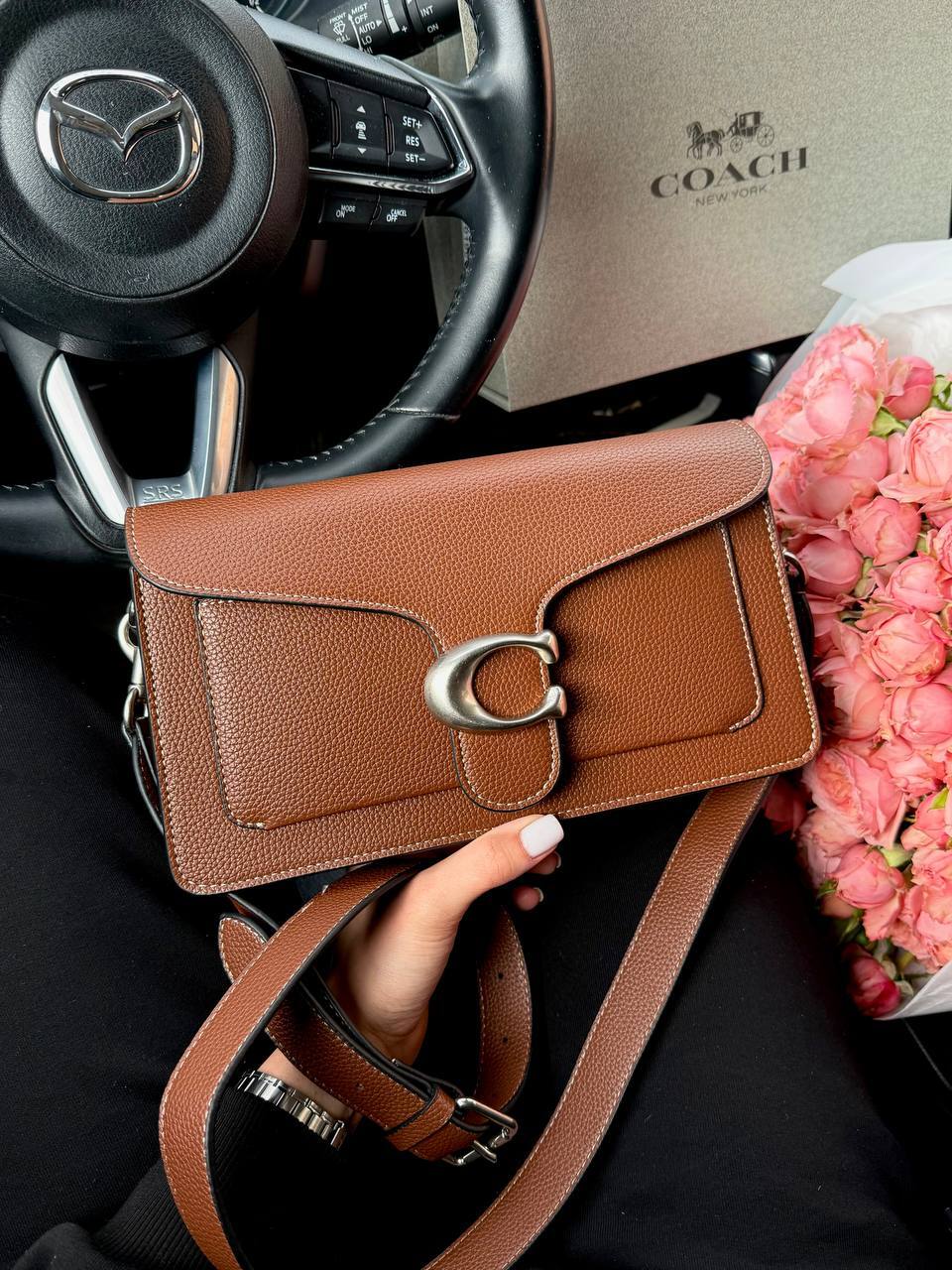 Coach Tabby Shoulder Bag 26 Brown - 3