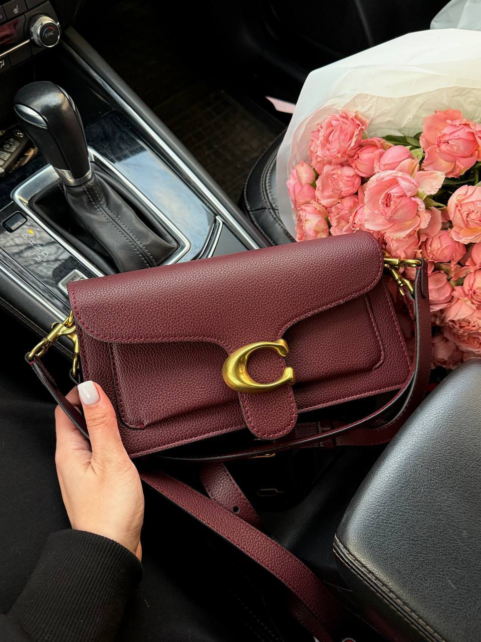 Coach Tabby Shoulder Bag 26 Burgundy - 3