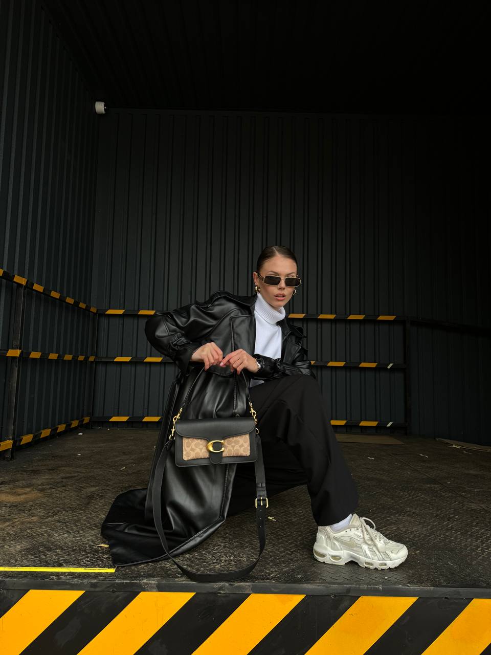 Coach Tabby Shoulder Bag 26 In Black - 4