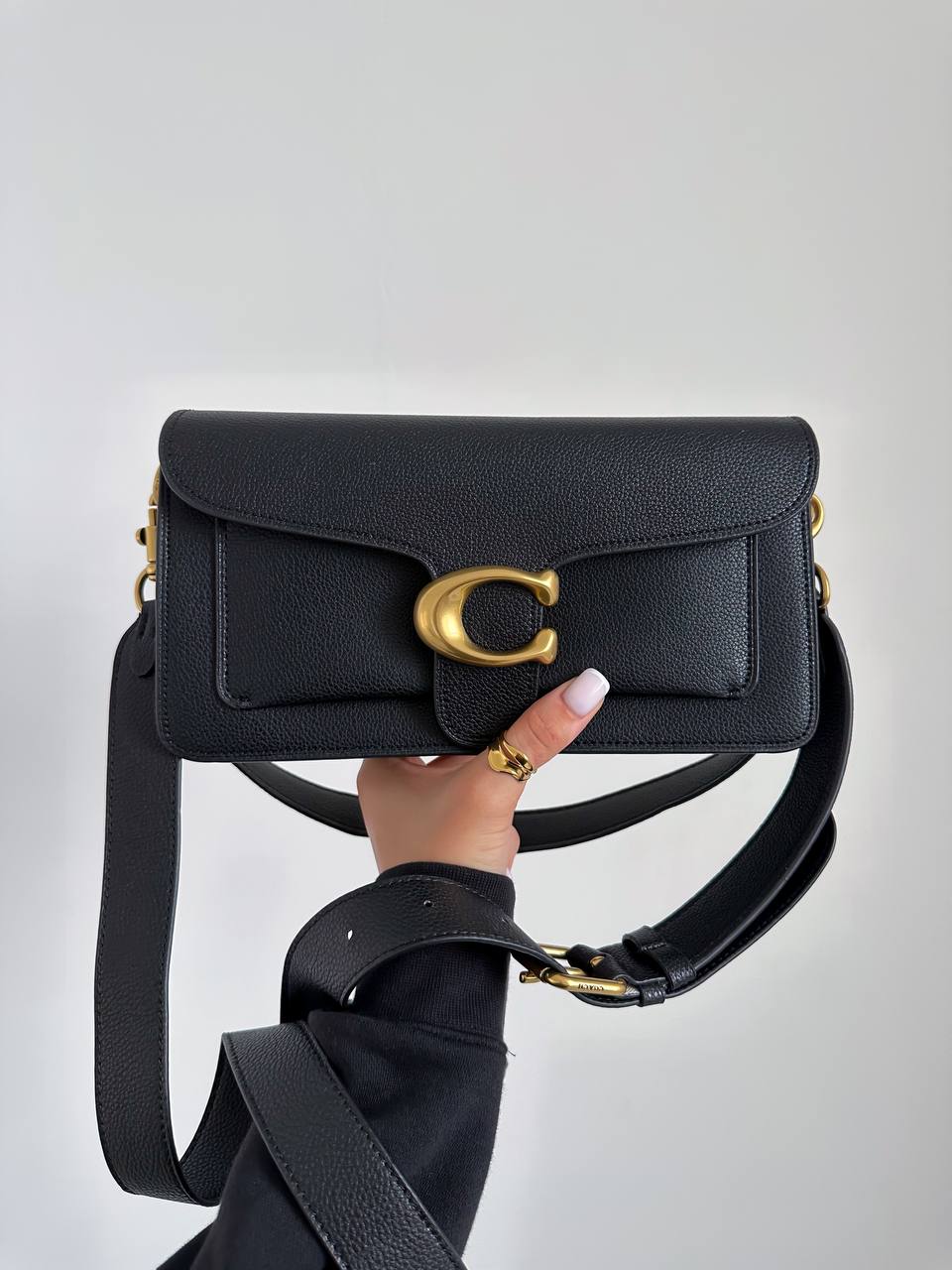 Coach Tabby Shoulder Bag 26 In Black. - 2