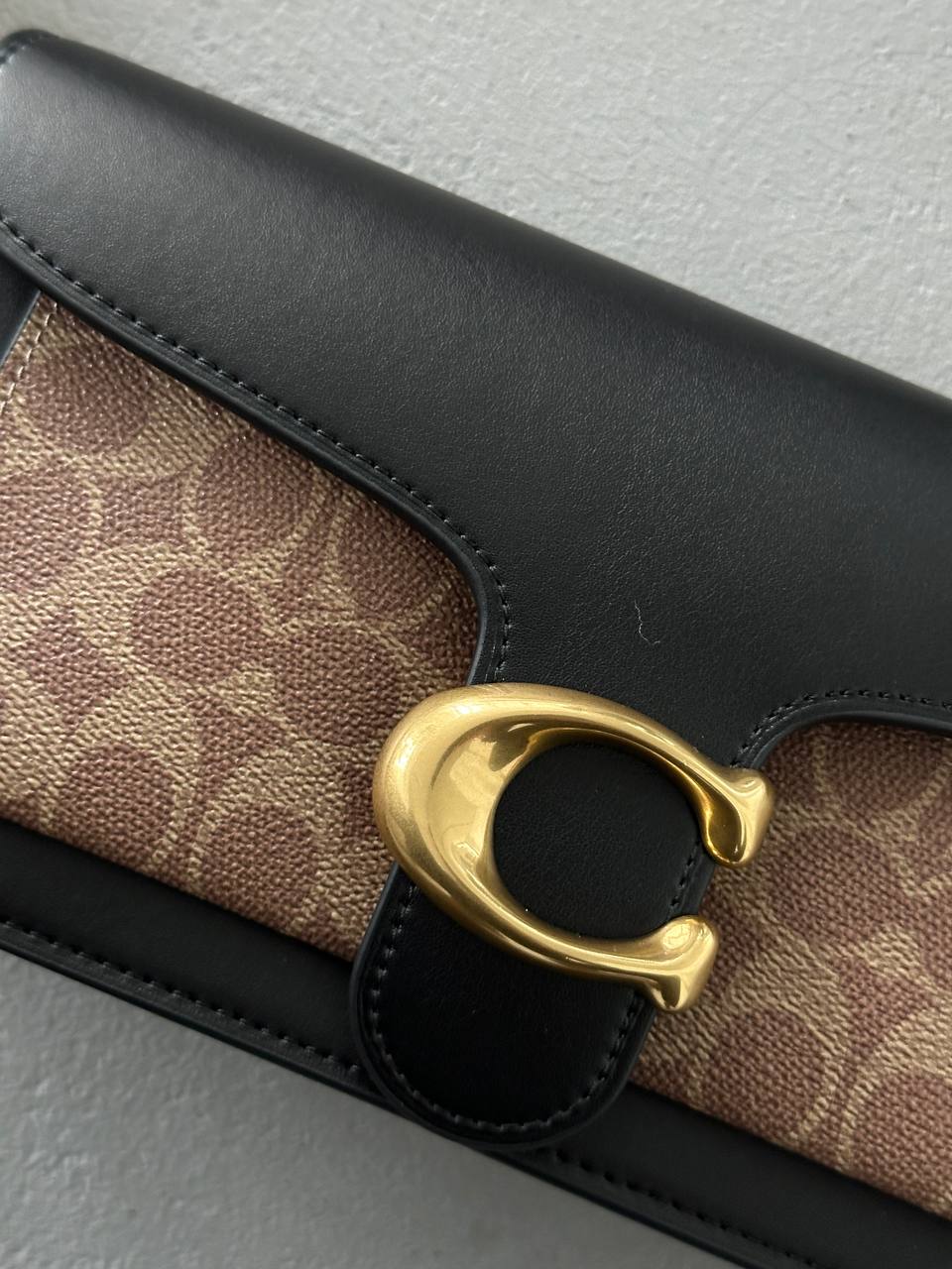 Coach Tabby Shoulder Bag 26 In Signature Canvas Brown/Black - 6