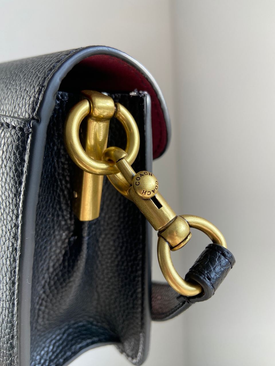 Coach Tabby Shoulder Bag 26 With Signature Canvas CH3 - 9