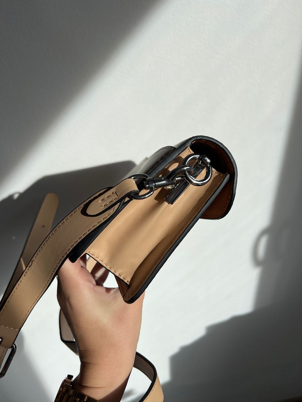 Coach Tabby Shoulder Bag 26 With Signature Canvas Sand Taupe - 16