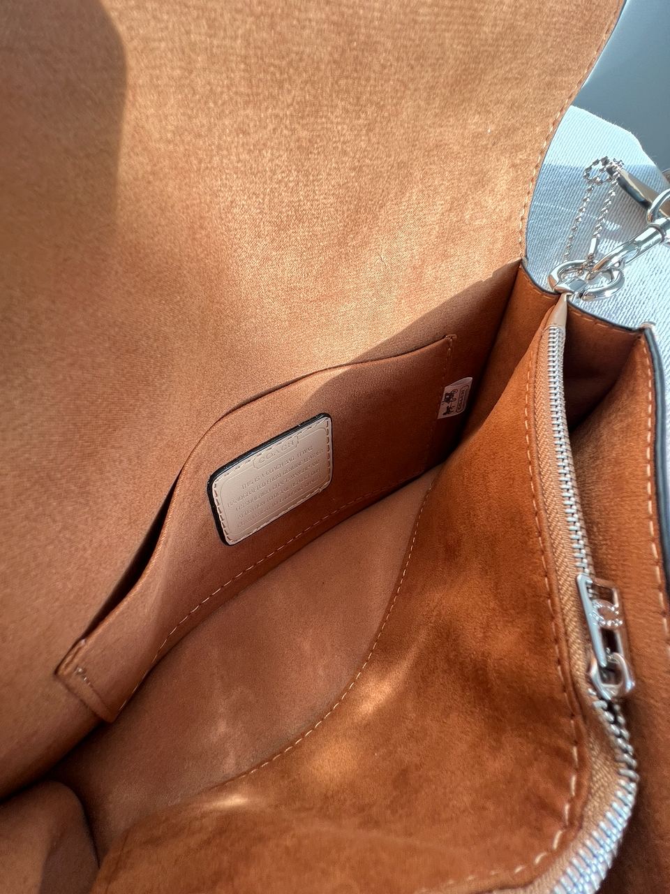 Coach Tabby Shoulder Bag 26 With Signature Canvas Sand Taupe - 30